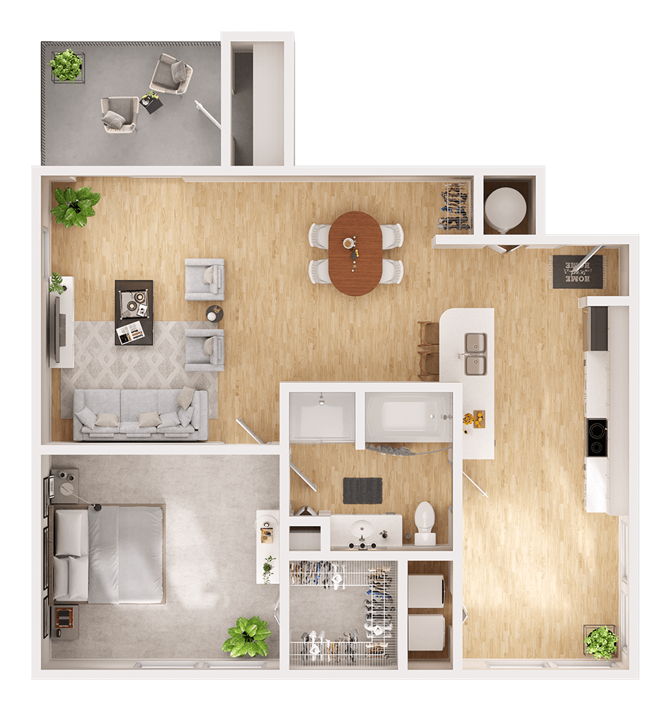 Uptown Flat The Estates At Park Avenue Apartments